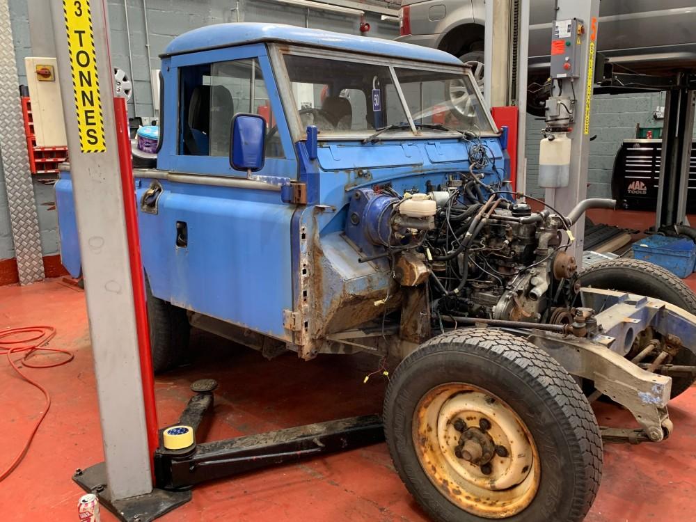 1976 Series 3 Land Rover in progress - We will keep you posted Gallery Main Photo